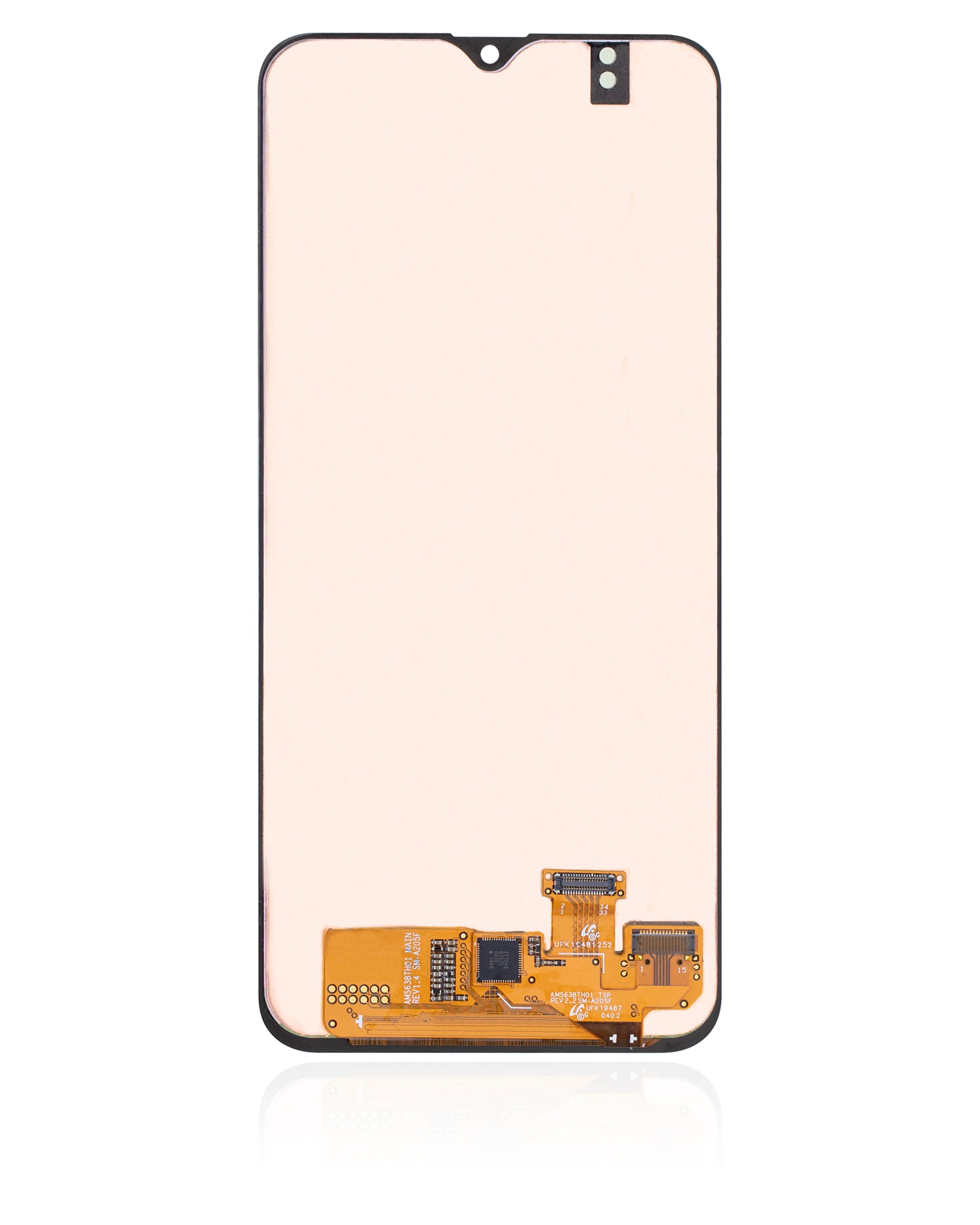 OLED-Display ohne Rahmen für Samsung Galaxy A20 (A205) Refurbished