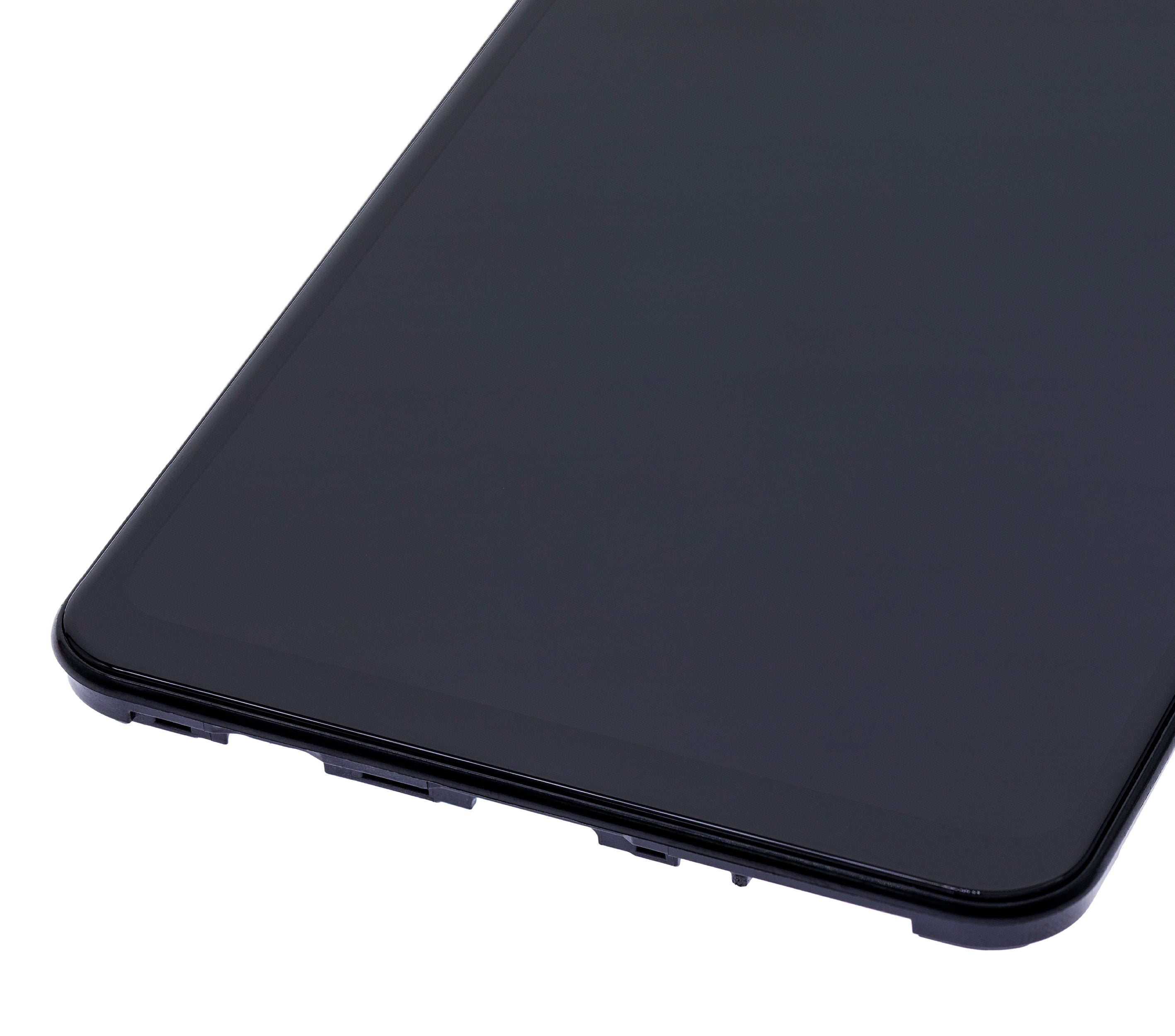 LCD-Display mit Rahmen für Samsung Galaxy A21s (A217 / 2020) (Service Pack) (Schwarz)