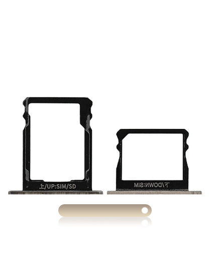 SIM- und SD-Kartenfach für Huawei P8 (Prestige Gold)