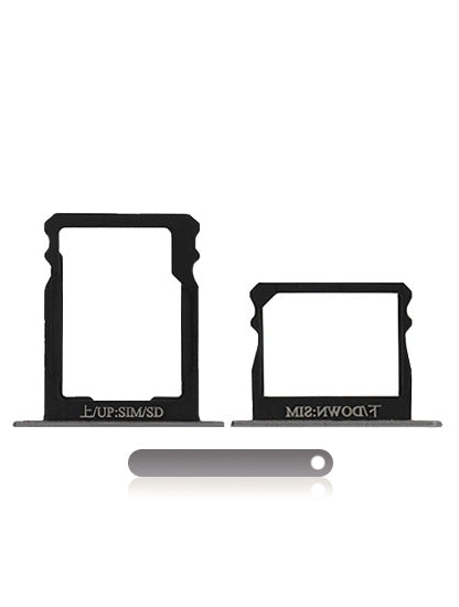 SIM and SD Card Tray for Huawei P8 (Titanium Gray)
