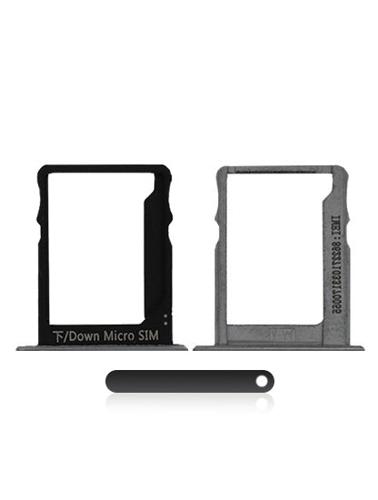 SIM- und SD-Kartenfach für Huawei P8 Lite (2015) – Schwarz