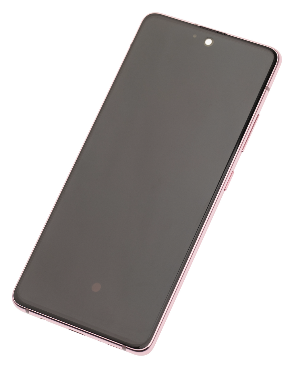 OLED-Display mit Rahmen für Samsung Galaxy A51 5G Refurbished Pink