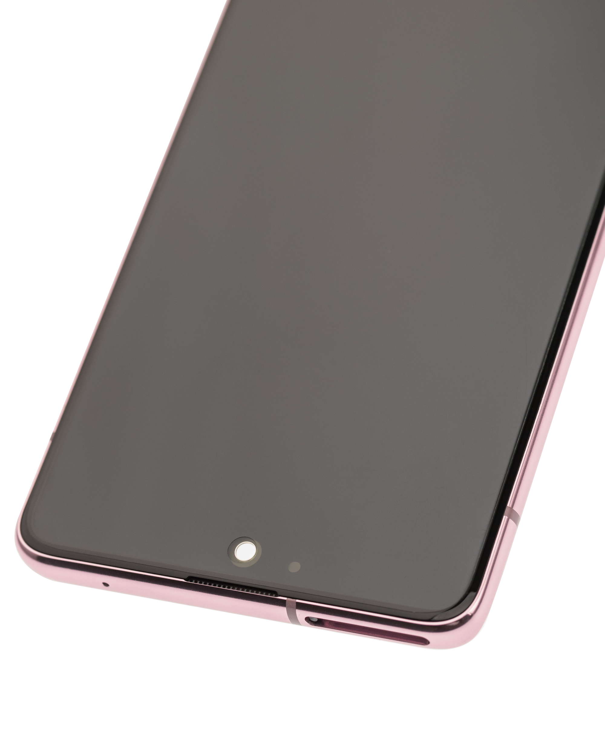 OLED-Display mit Rahmen für Samsung Galaxy A51 5G Refurbished Pink
