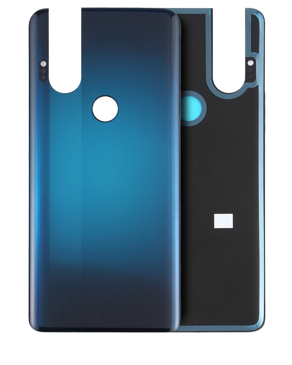 Glass Back Cover for Motorola One Hyper (XT2027-1 / 2020) Original OEM Deepsea Blue