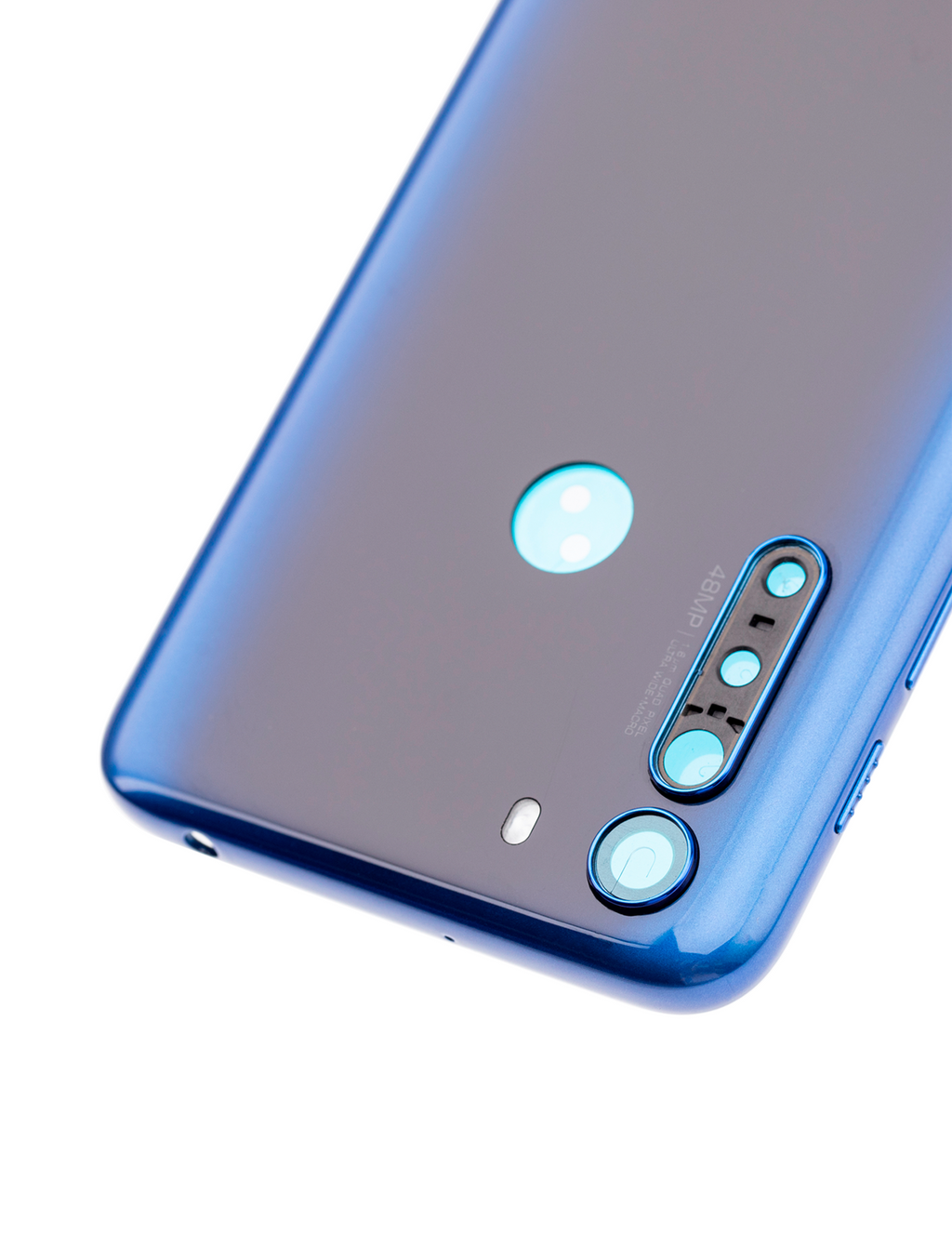 Backcover Glass für Motorola One Fusion (XT2073 / 2020) (Deep Sapphire Blue)