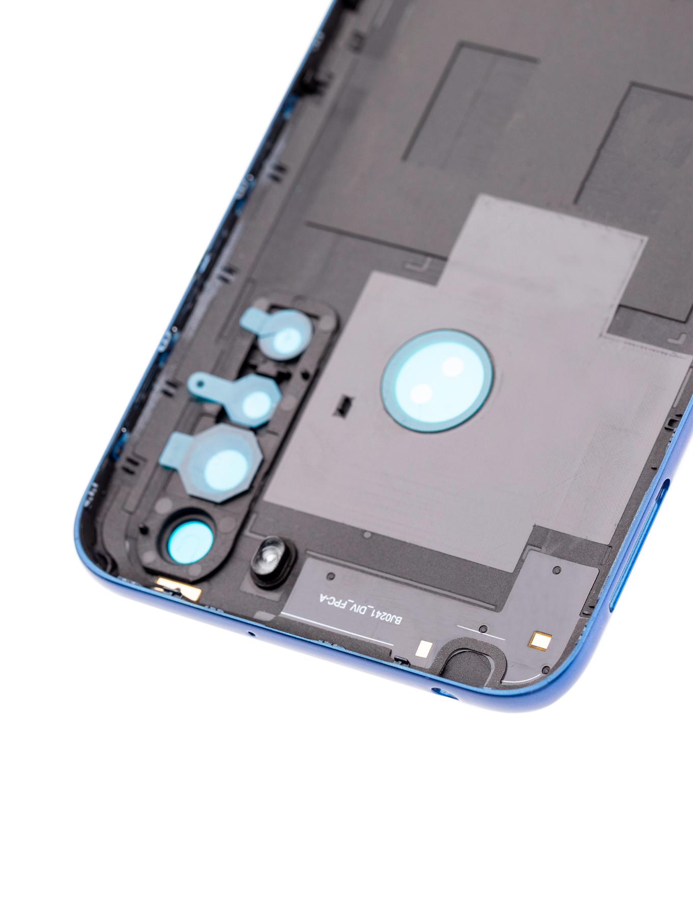 Backcover Glass für Motorola One Fusion (XT2073 / 2020) (Deep Sapphire Blue)