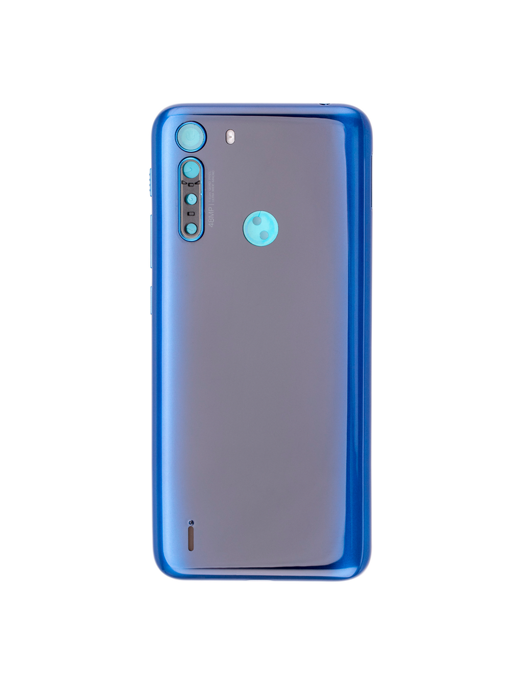Backcover Glass für Motorola One Fusion (XT2073 / 2020) (Deep Sapphire Blue)