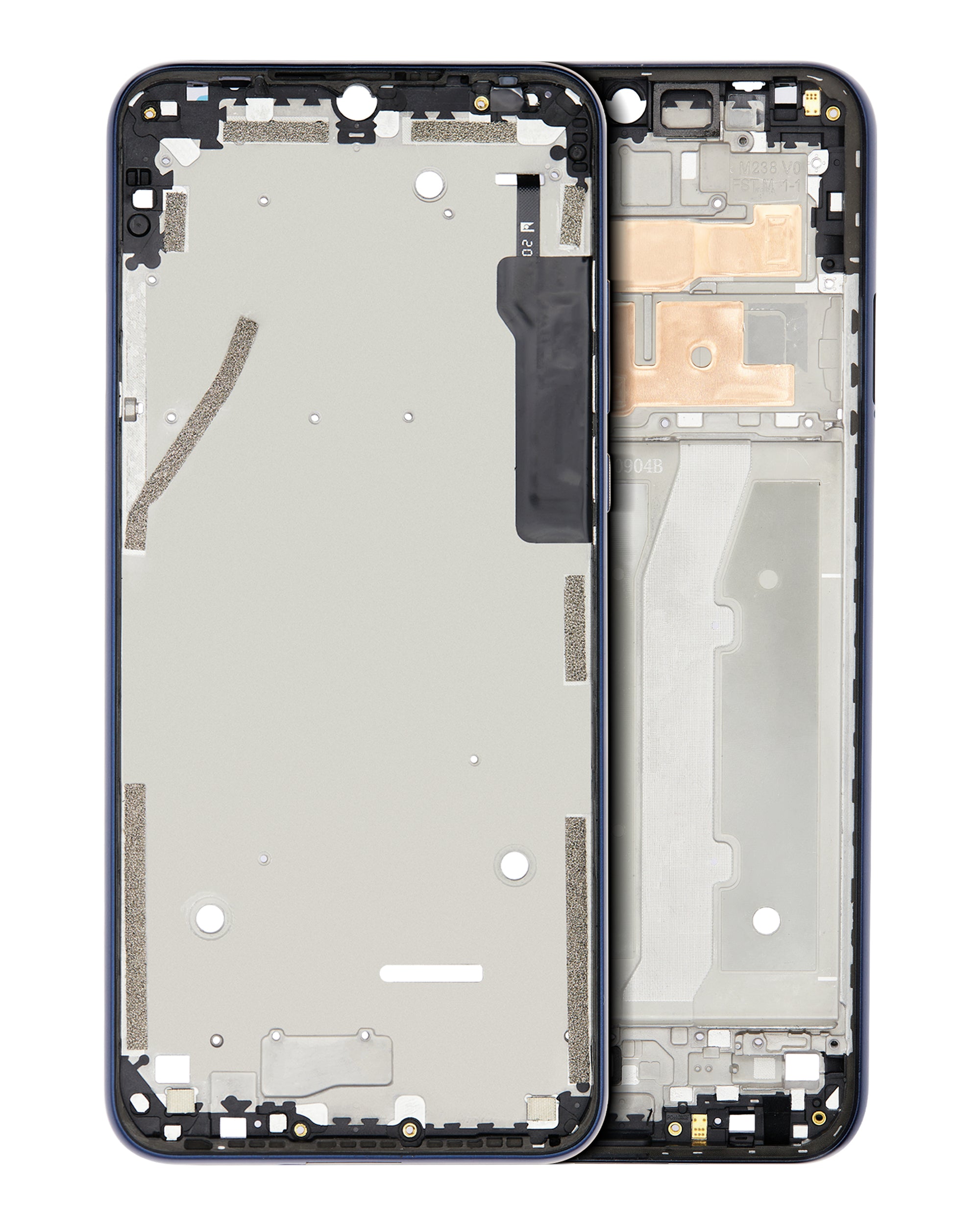 Midframe/Frame for Motorola Moto G Play (XT2093 / 2021) (Misty Blue)