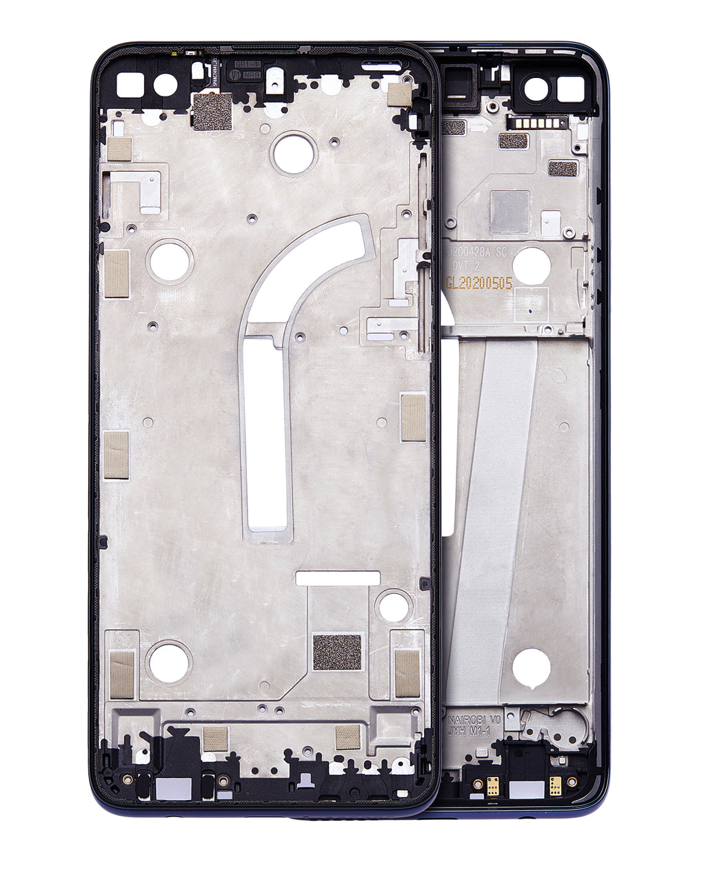 Midframe/Frame for Motorola One 5G (XT2075 / 2020) / One 5G Ace (XT2113 / 2021) (Oxford Blue)