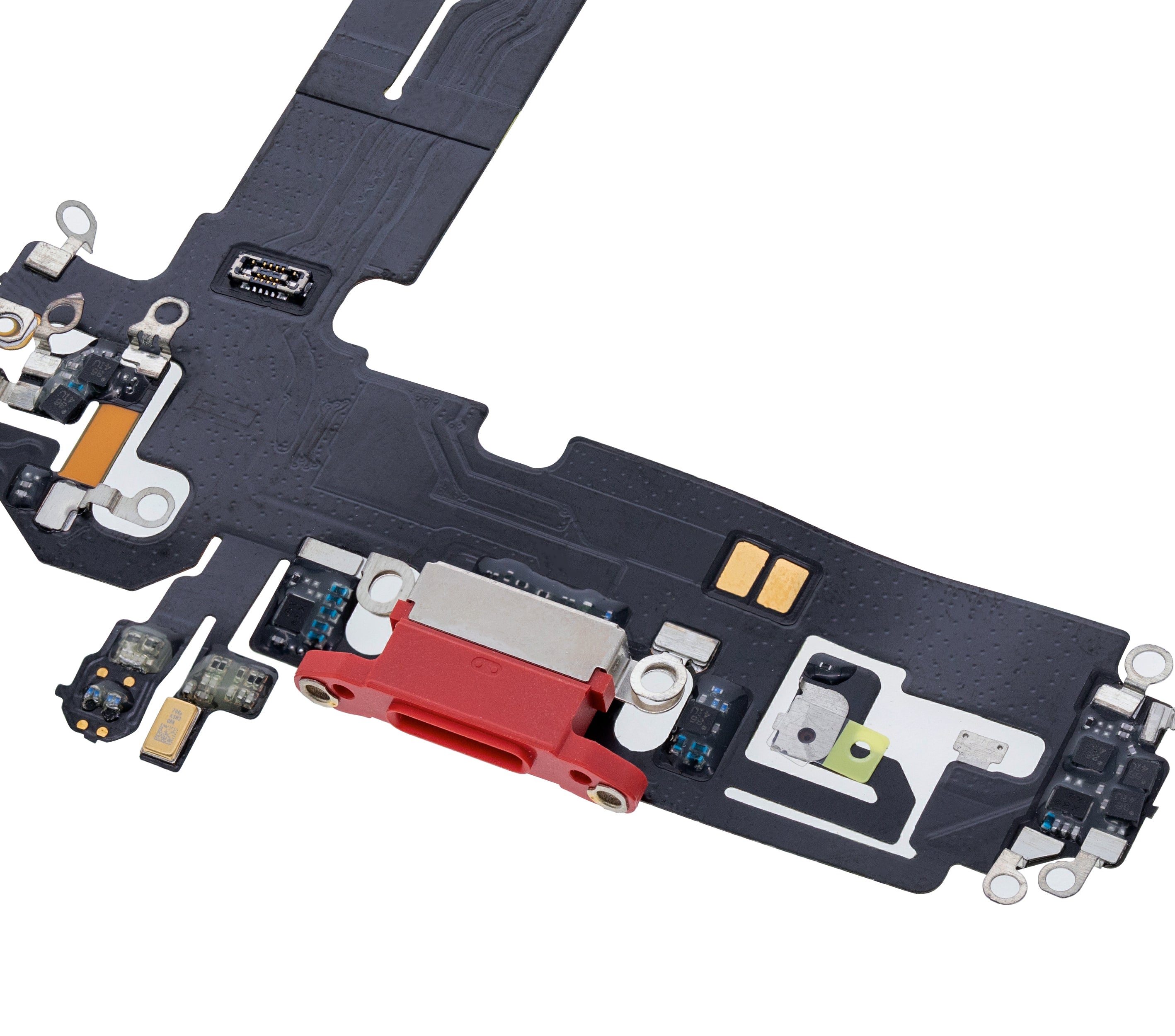 Charging Port Flex Cable for iPhone 12 (Aftermarket Plus) (Red)