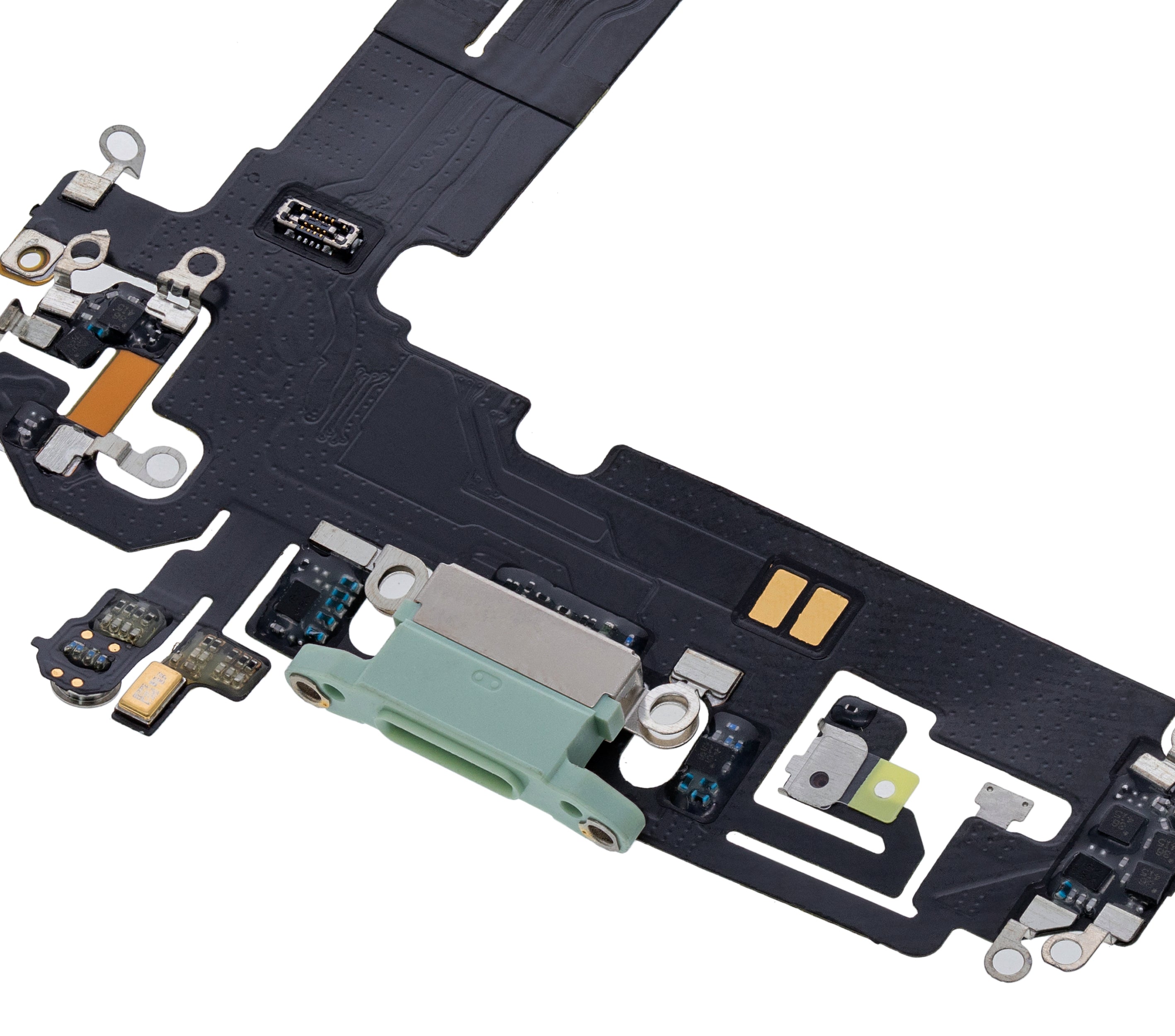 Charging Port Flex Cable for iPhone 12 (Aftermarket Plus) (Green)