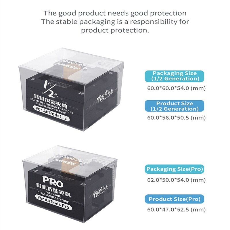 1st / 2nd+ Pro Generation Earbuds Disassembly Fixture Set (Qianli)