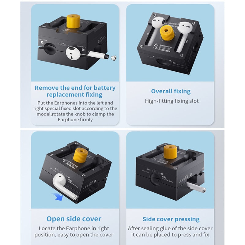 1st / 2nd+ Pro Generation Earbuds Disassembly Fixture Set (Qianli)