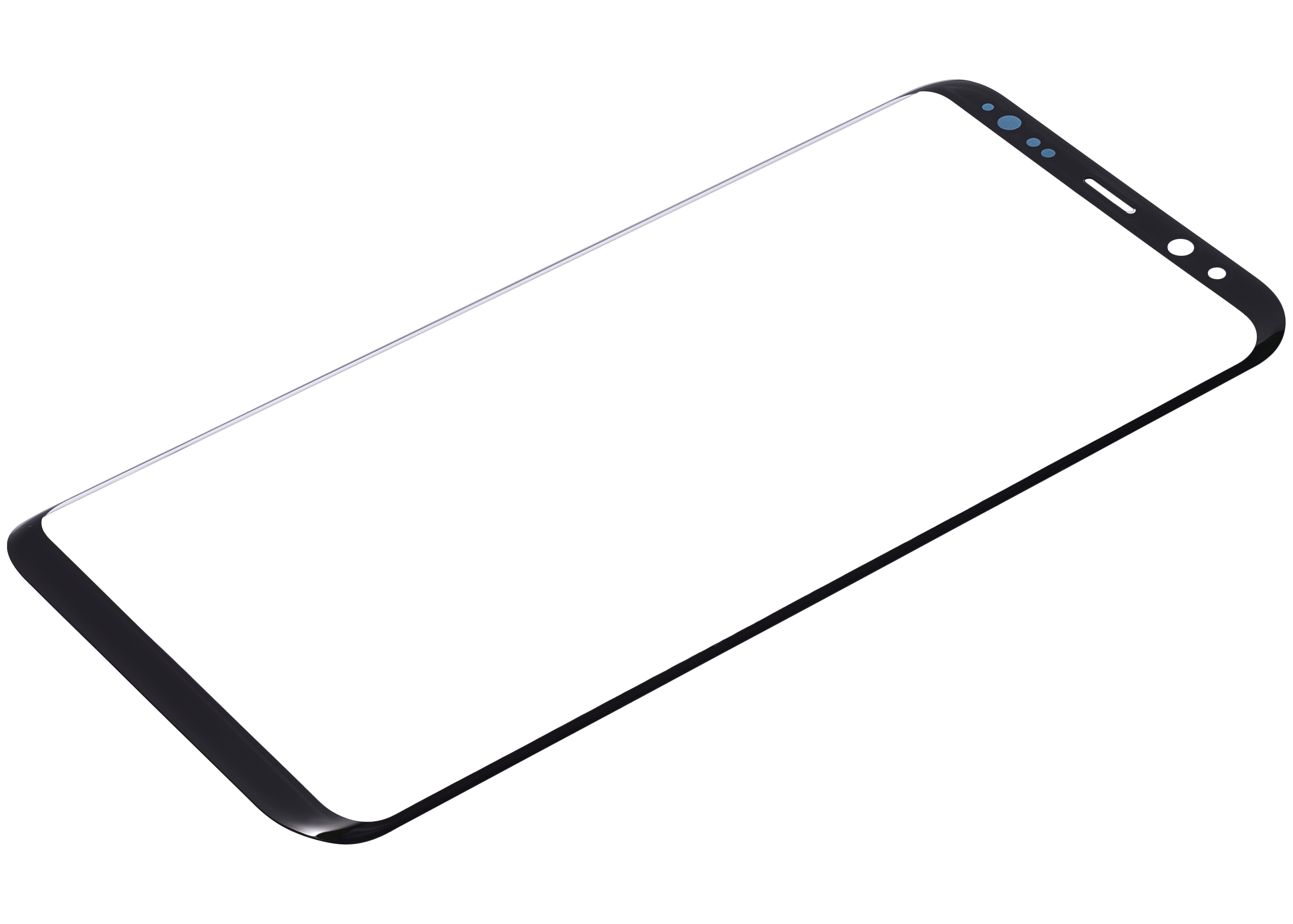 2-in-1 Front Glass with Pre-Installed OCA for Samsung Galaxy S8 Plus