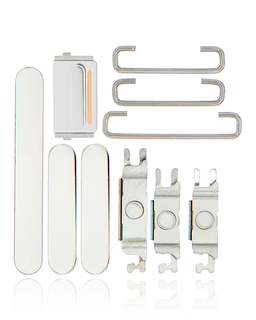 Buttons (Power / Volume / Switch) for iPhone 12 Pro / 12 Pro Max (Silver)