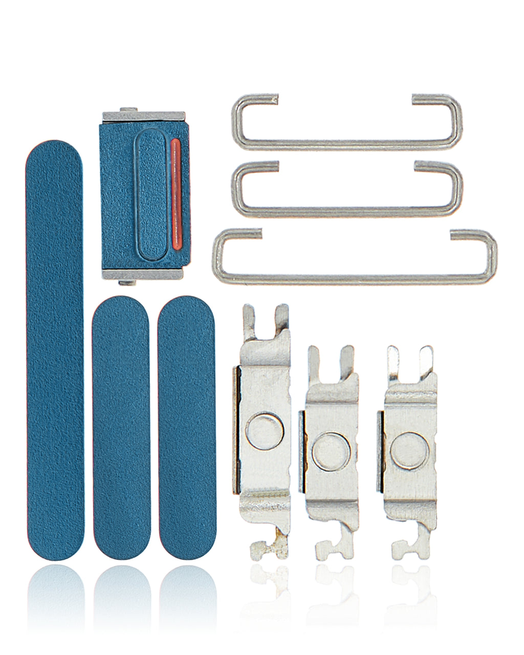 Hard Buttons (Power, Volume, Mute Switch) for iPhone 13 / 13 Mini (Blue)