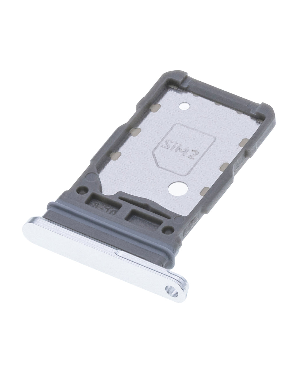 Dual SIM Card Tray for Samsung Galaxy S21 Plus (Phantom Silver)