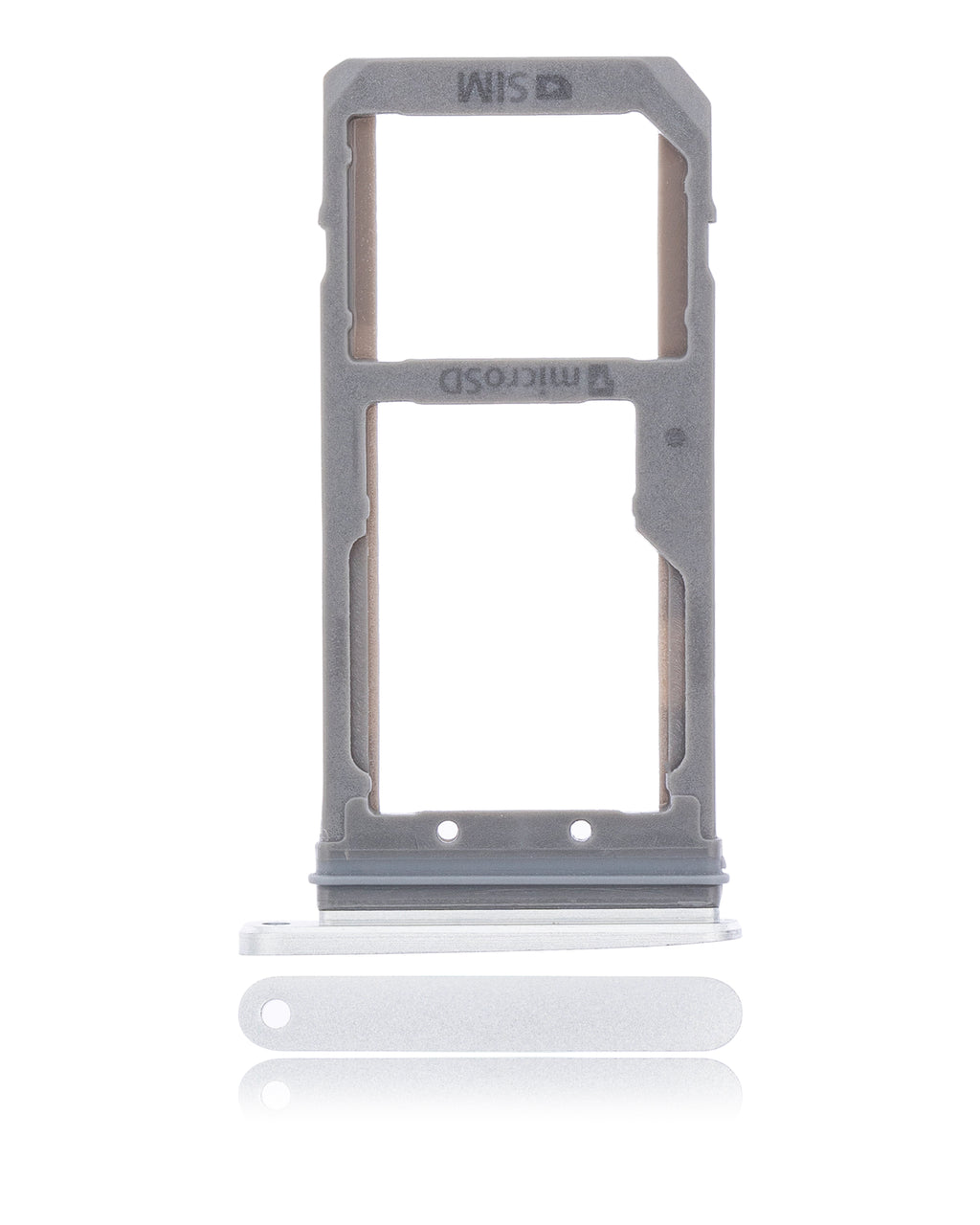 Dual SIM-Kartenfach für Samsung Galaxy S7 (Silber)
