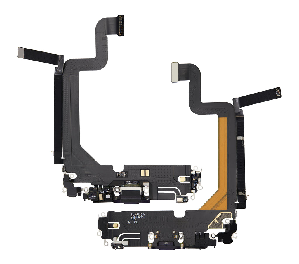 Charging Port Flex Cable for iPhone 14 Pro Max (Premium) (Deep Purple)