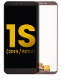 LCD-Display ohne Rahmen für Alcatel 1S (5024 / 2019) (Refurbished) (Schwarz)