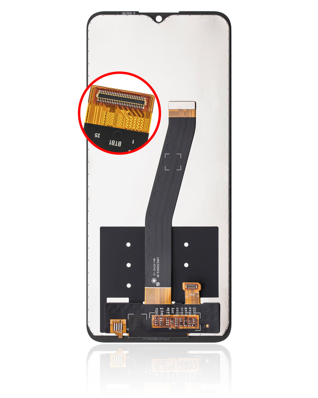 LCD-Display ohne Rahmen für Alcatel 1S/3L (Refurbished)