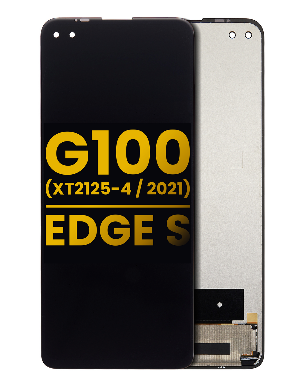 LCD-Display ohne Rahmen für Motorola Moto G100/Edge S Refurbished Alle Farben