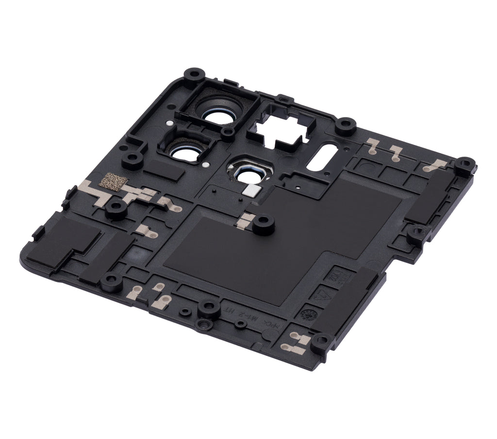Kameralinse hinten mit Halterung für Motorola Moto G100 (XT2125-4 / 2021) (Slate Gray)