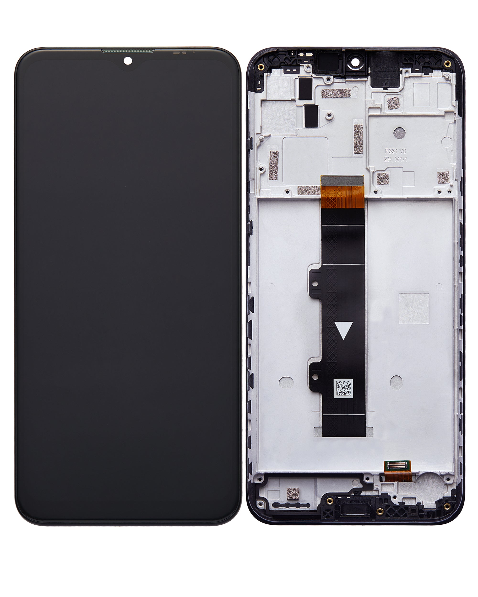 LCD mit Rahmen für Moto G10 Power Refurbished