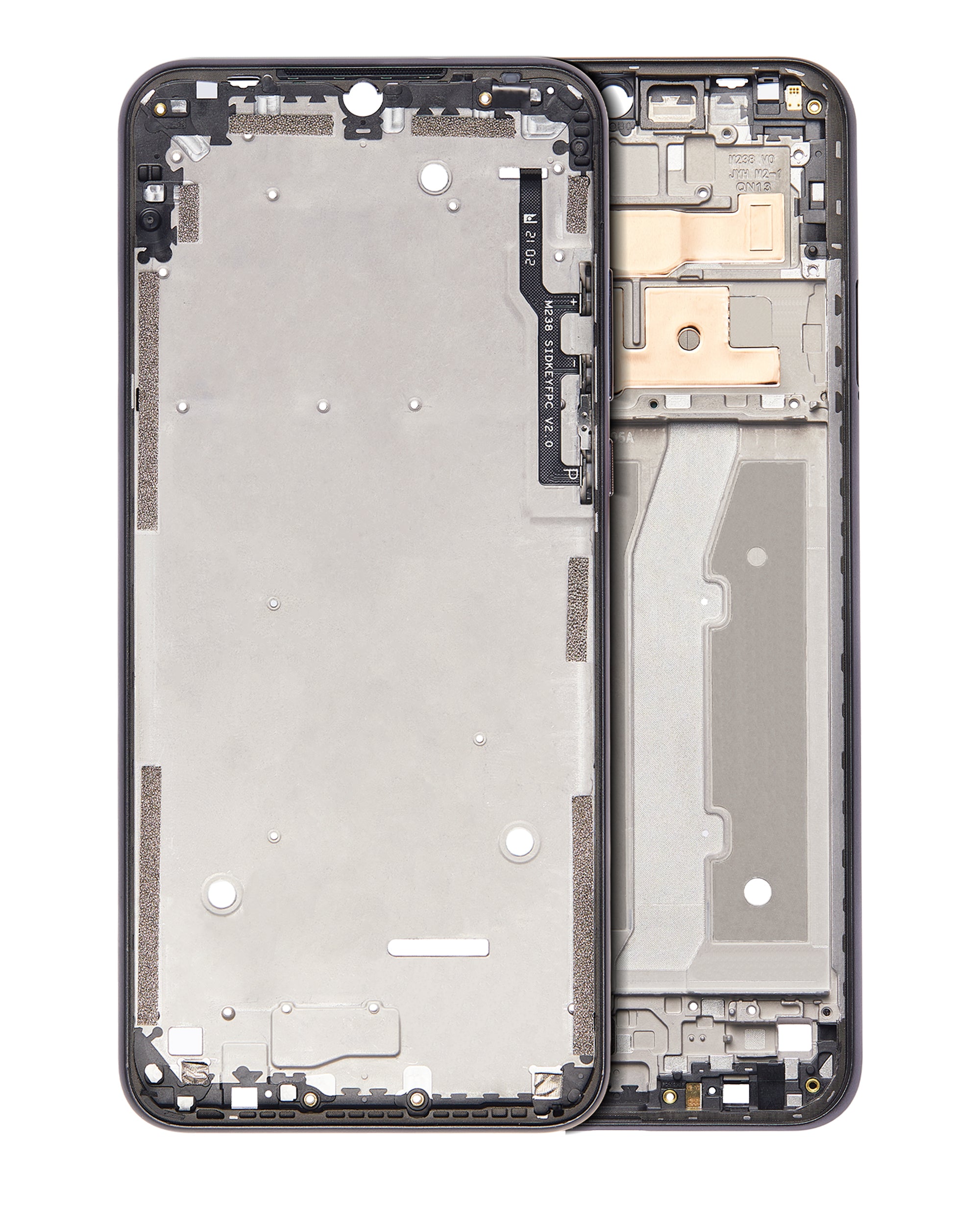 Mittelrahmen Gehäuse für Motorola Moto G Play (XT2093 / 2021) (Flash Gray)