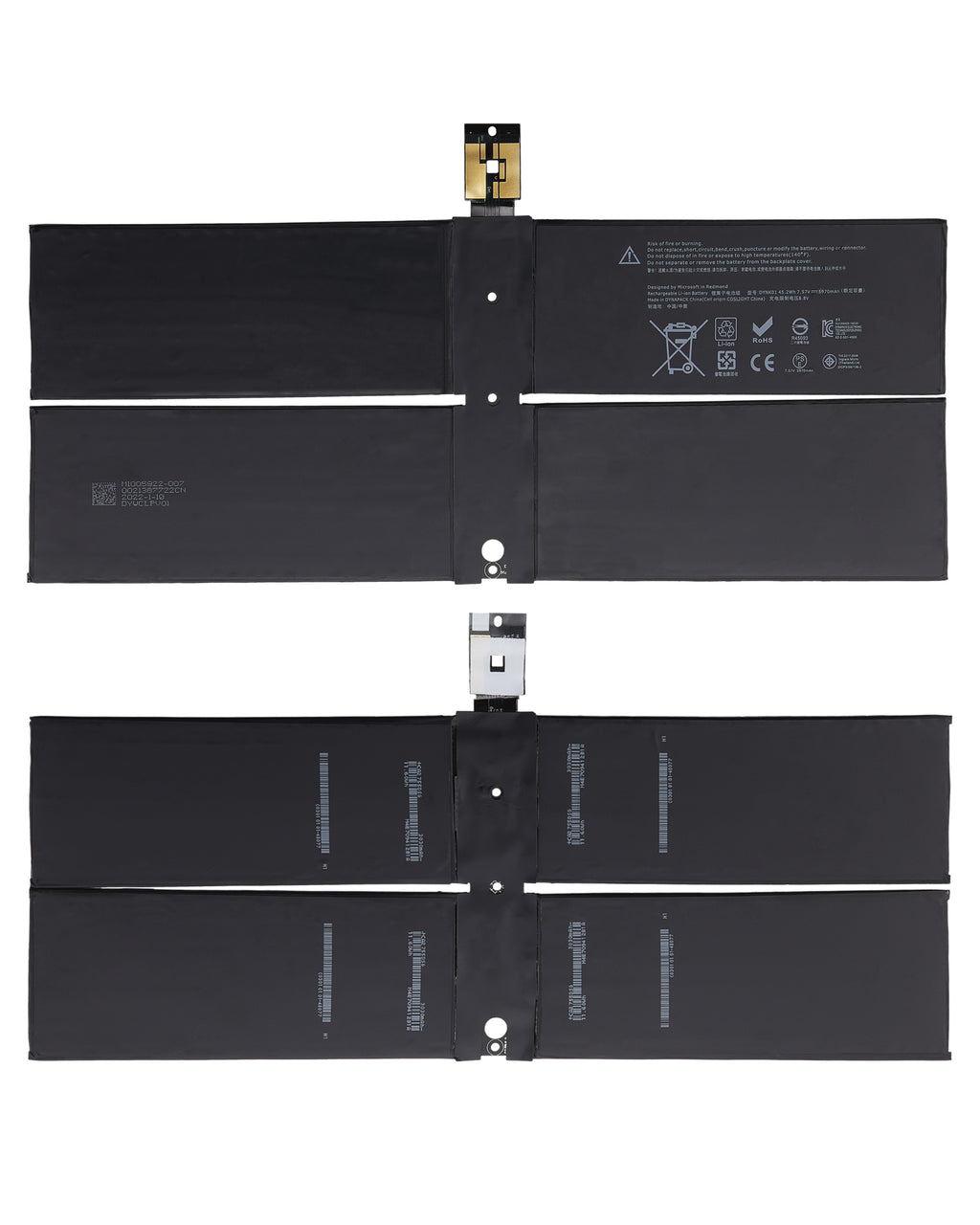 Replacement Battery for Microsoft Surface Laptop 1 13.5" / Book 1 (1769) (G3HTA036H DYNK01)