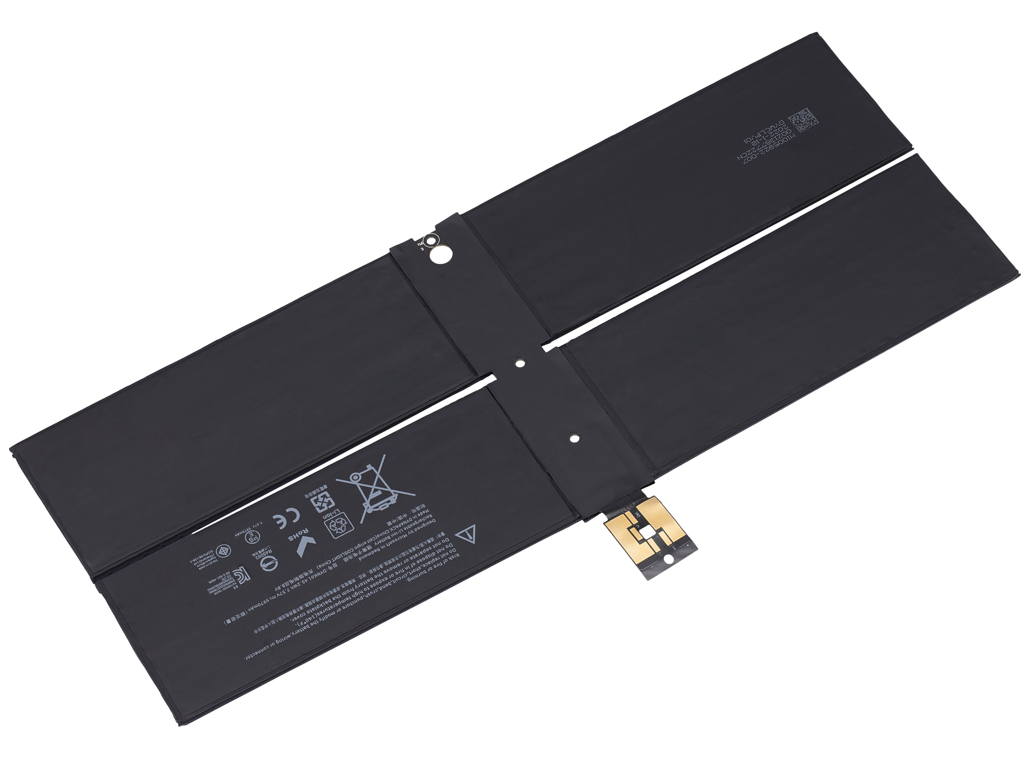 Ersatzakku Microsoft Surface Laptop 1/Book 1 13.5" Qualität A