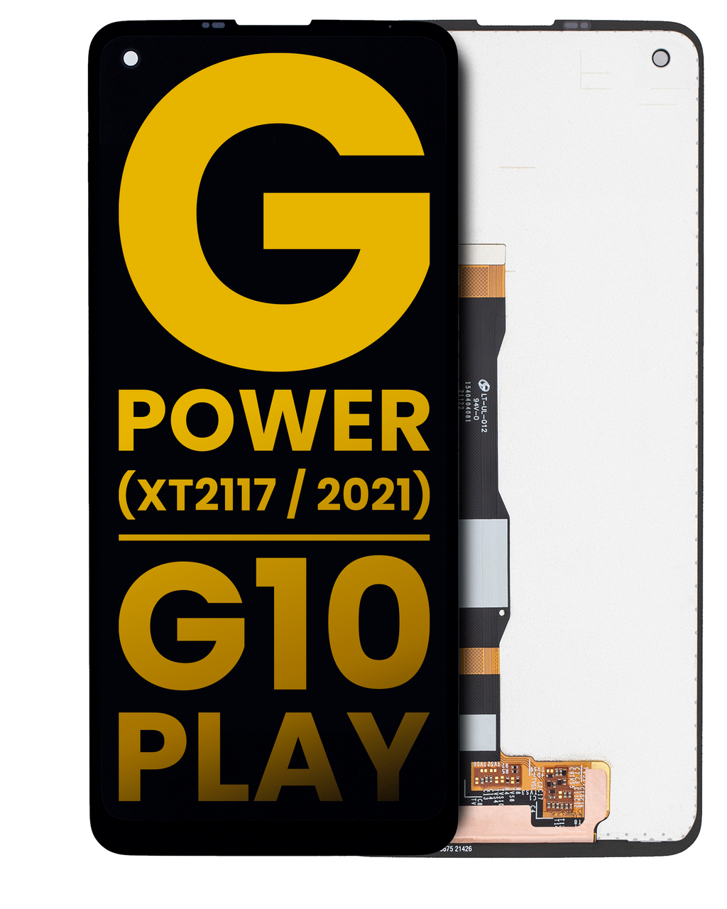 LCD ohne Rahmen f. Motorola Moto G Power/G10 Play, generalüberholt, alle Farben