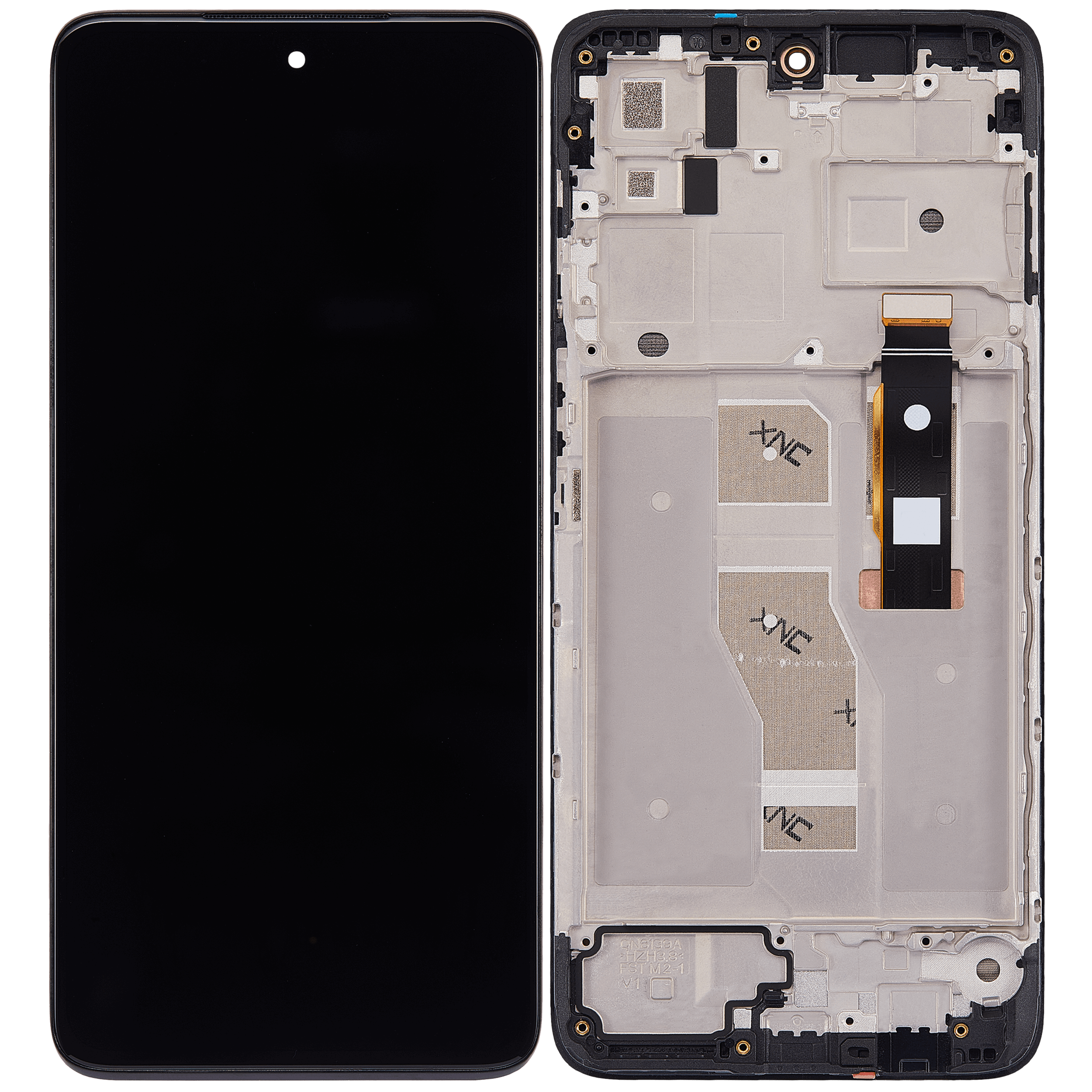 OLED Display with Frame for Motorola Moto G52 (XT2221 / 2022) (Refurbished) (All Colors)