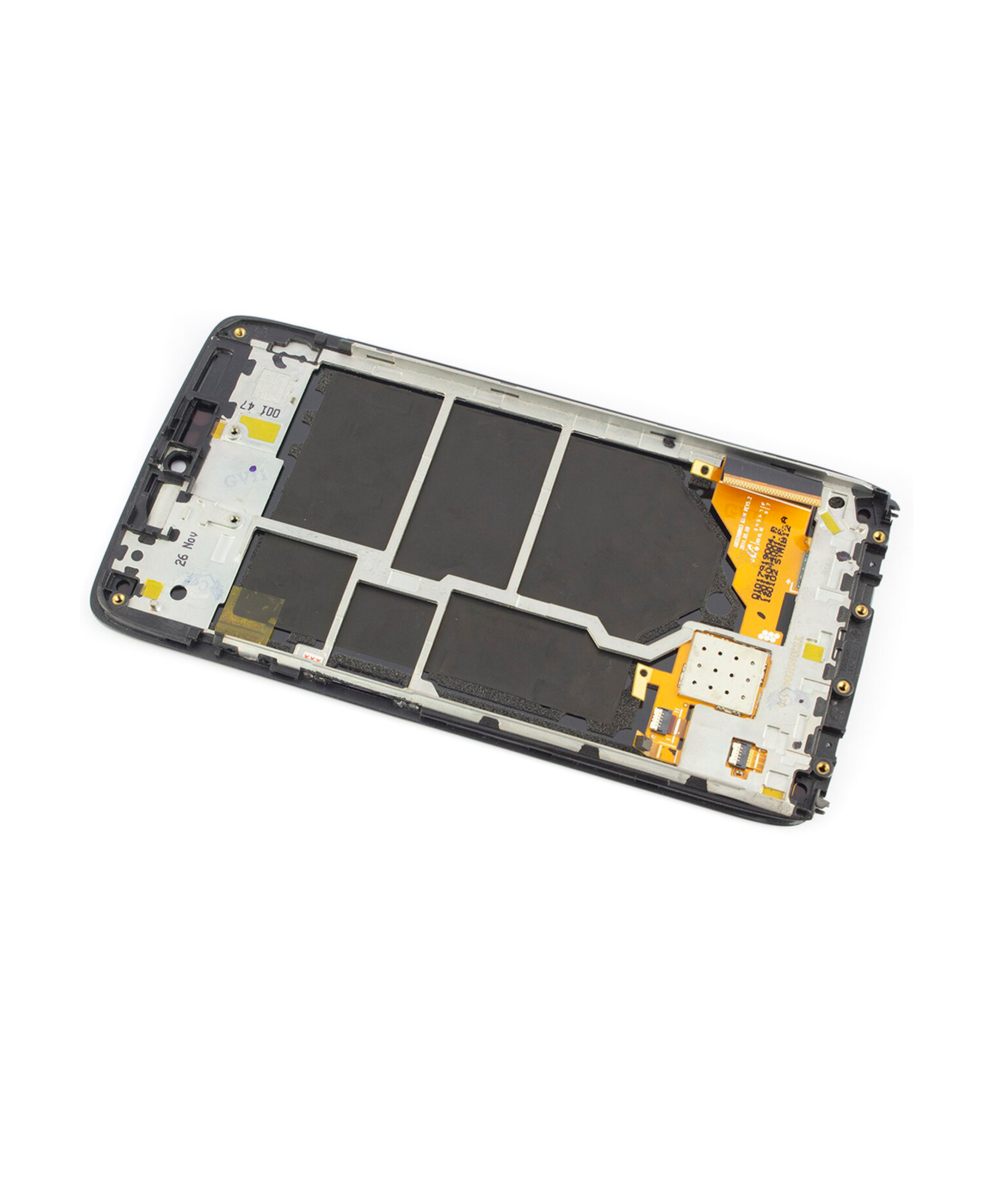 LCD-Display mit Rahmen Motorola Droid Turbo/Moto Maxx generalüberholt Schwarz