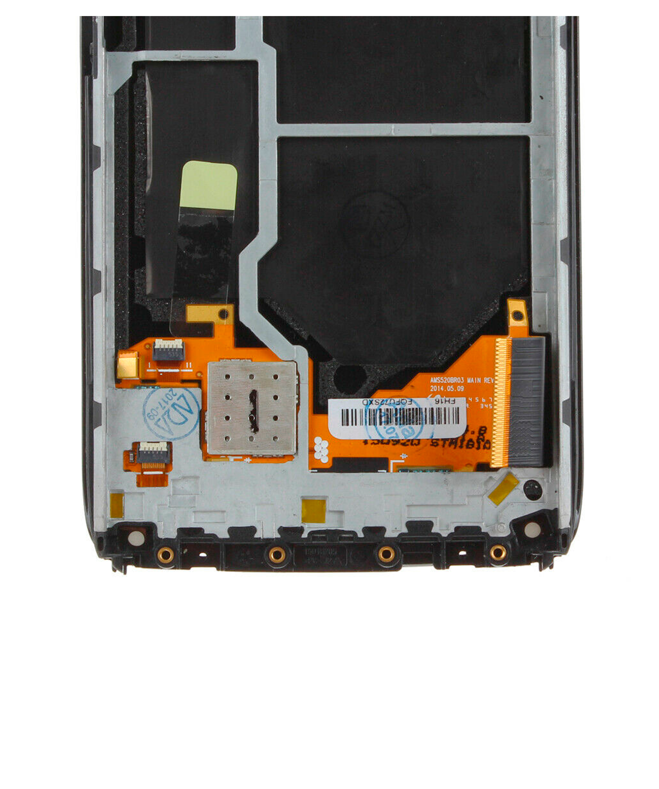LCD-Display mit Rahmen Motorola Droid Turbo/Moto Maxx generalüberholt Schwarz