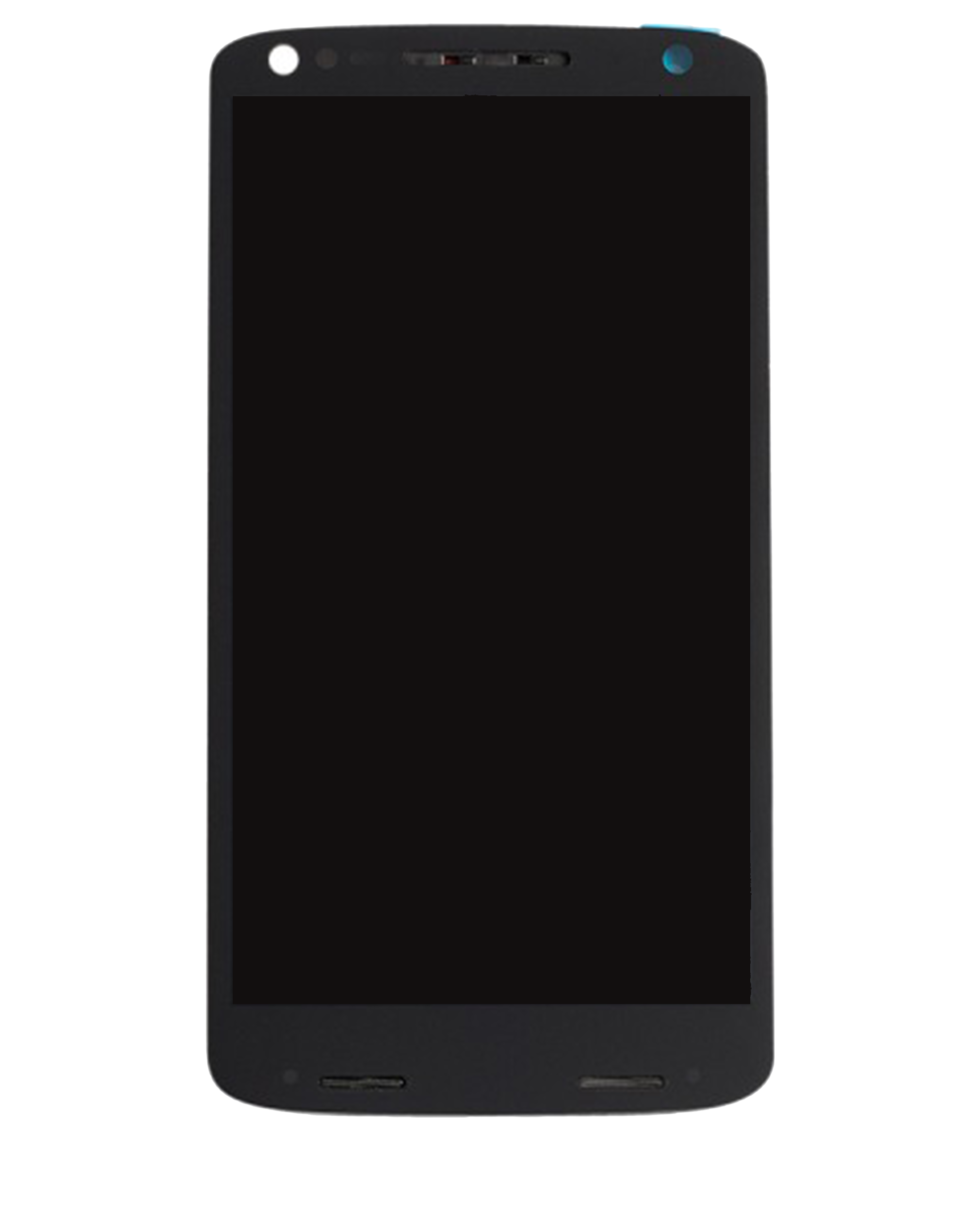 LCD-Display mit Rahmen für Motorola Moto Z Force Droid (XT1650-02 / 2016) (Original OEM) (Schwarz)