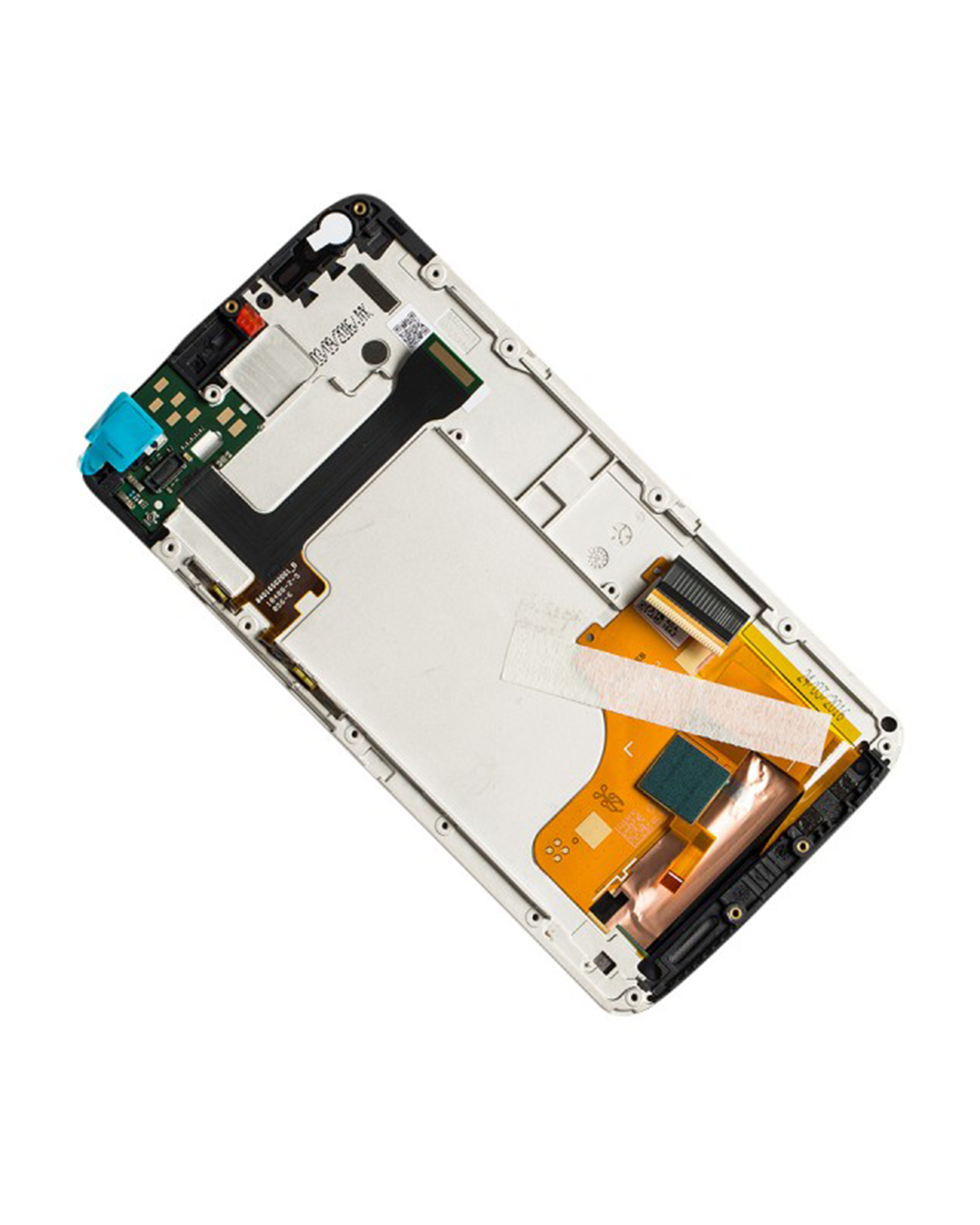 LCD-Display mit Rahmen für Motorola Moto Z Force Droid (XT1650-02 / 2016) (Original OEM) (Schwarz)