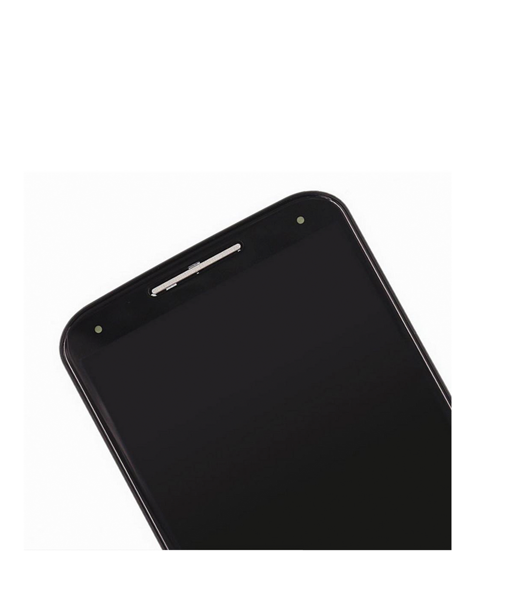 LCD Complete Display with Frame for Motorola Moto X2 (XT1096 / 2014) (Refurbished) (Black)
