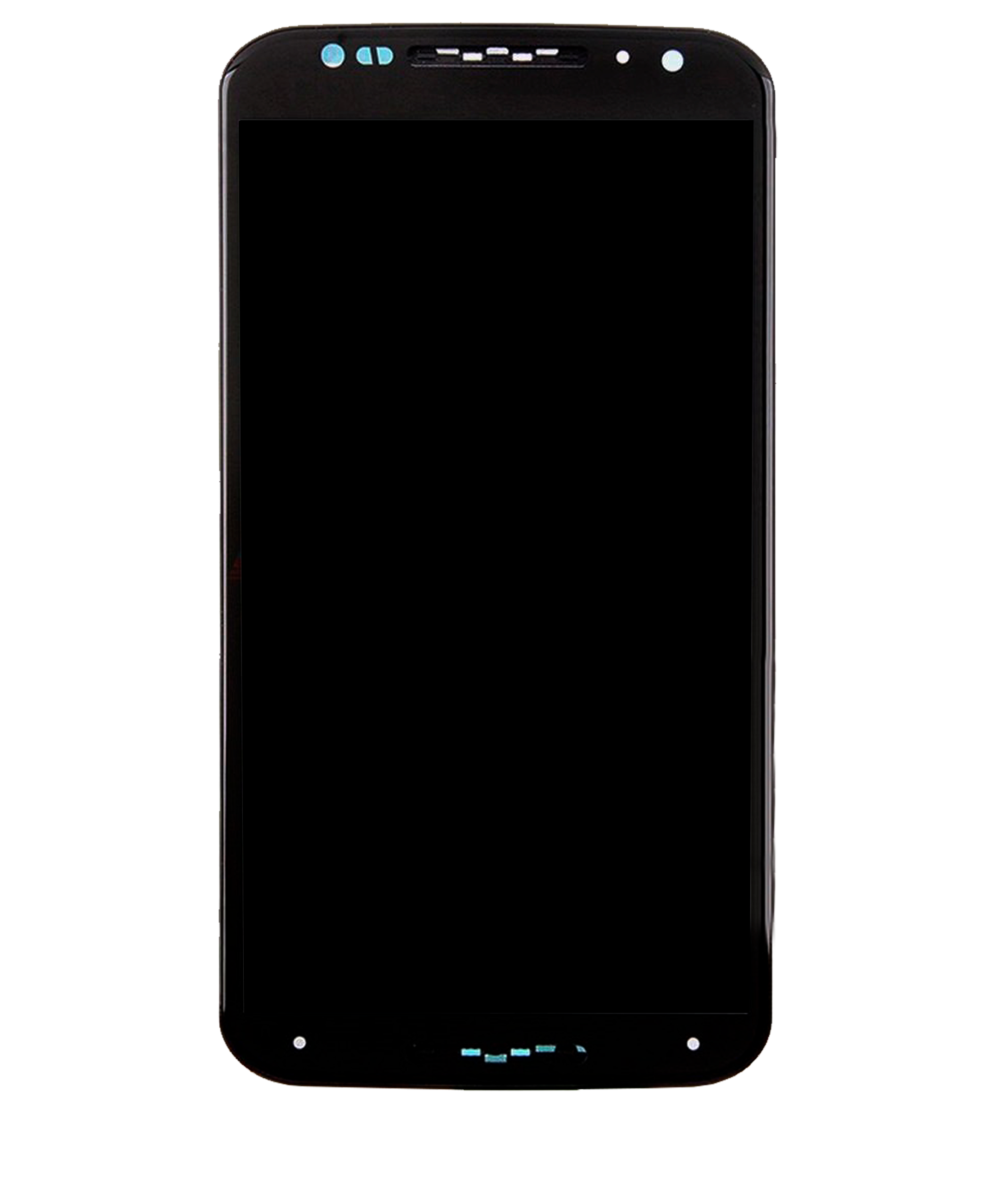 LCD Complete Display with Frame for Motorola Moto X2 (XT1096 / 2014) (Refurbished) (Black)