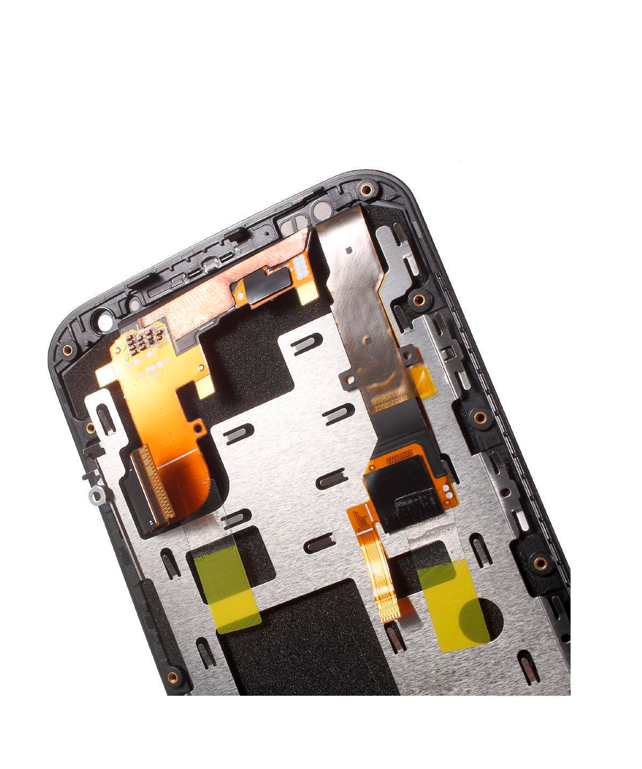 LCD Complete Display with Frame for Motorola Moto X2 (XT1096 / 2014) (Refurbished) (Black)