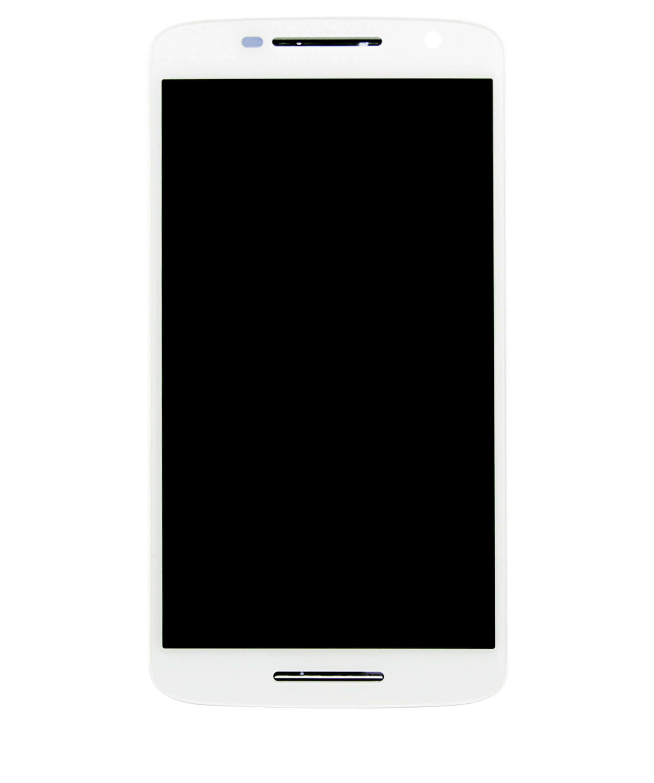 LCD-Display m. Rahmen f. Droid Maxx 2 & Moto X Play (Refurb., Weiß)
