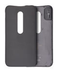 Glas-Backcover für Motorola Moto G3 (XT1540 / 2015) (Schwarz)