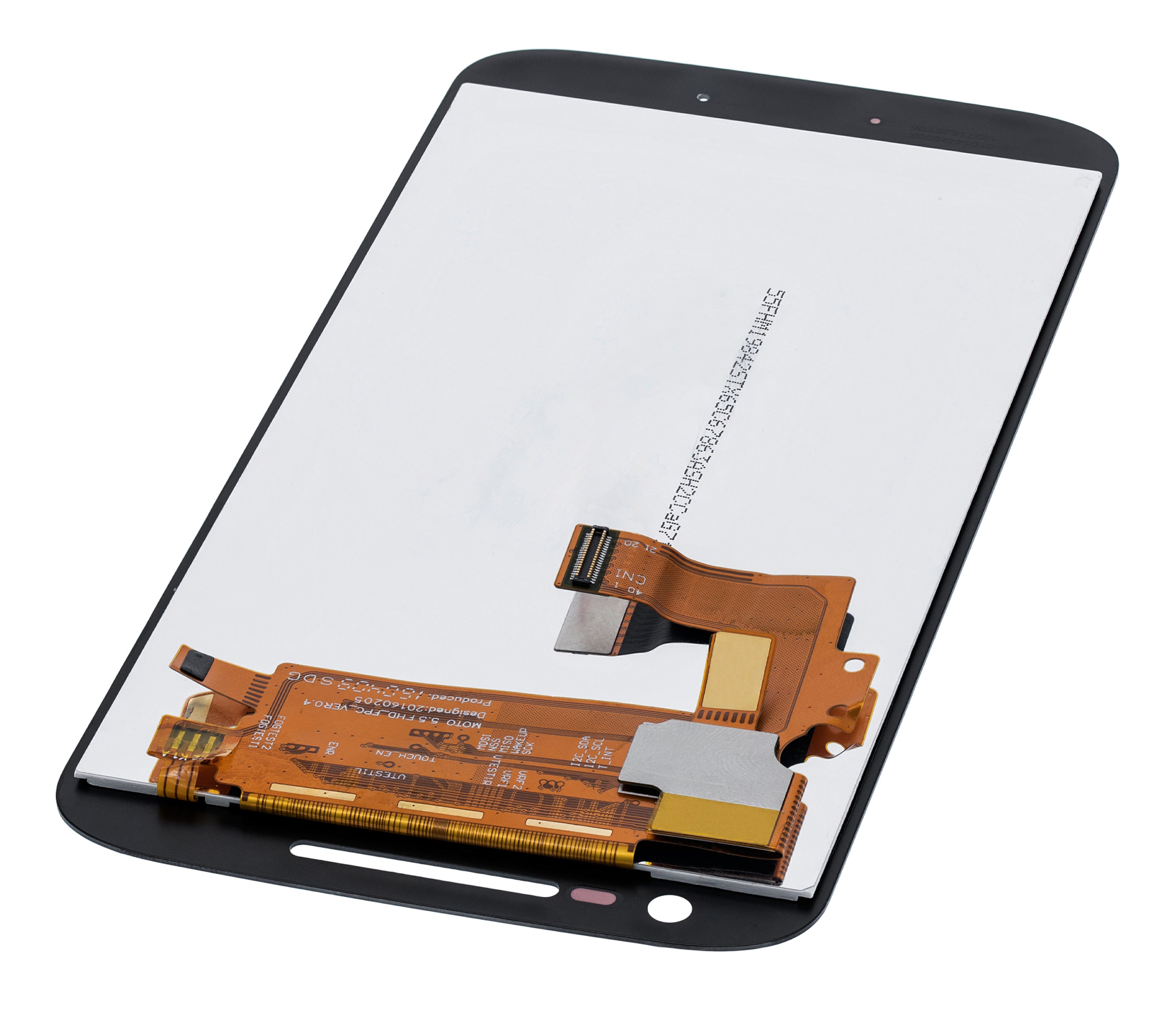 Frameless LCD Display for Motorola Moto G4 (XT1620/XT1621/XT1622/XT1625/XT1626/2016) (Refurbished) (Black)
