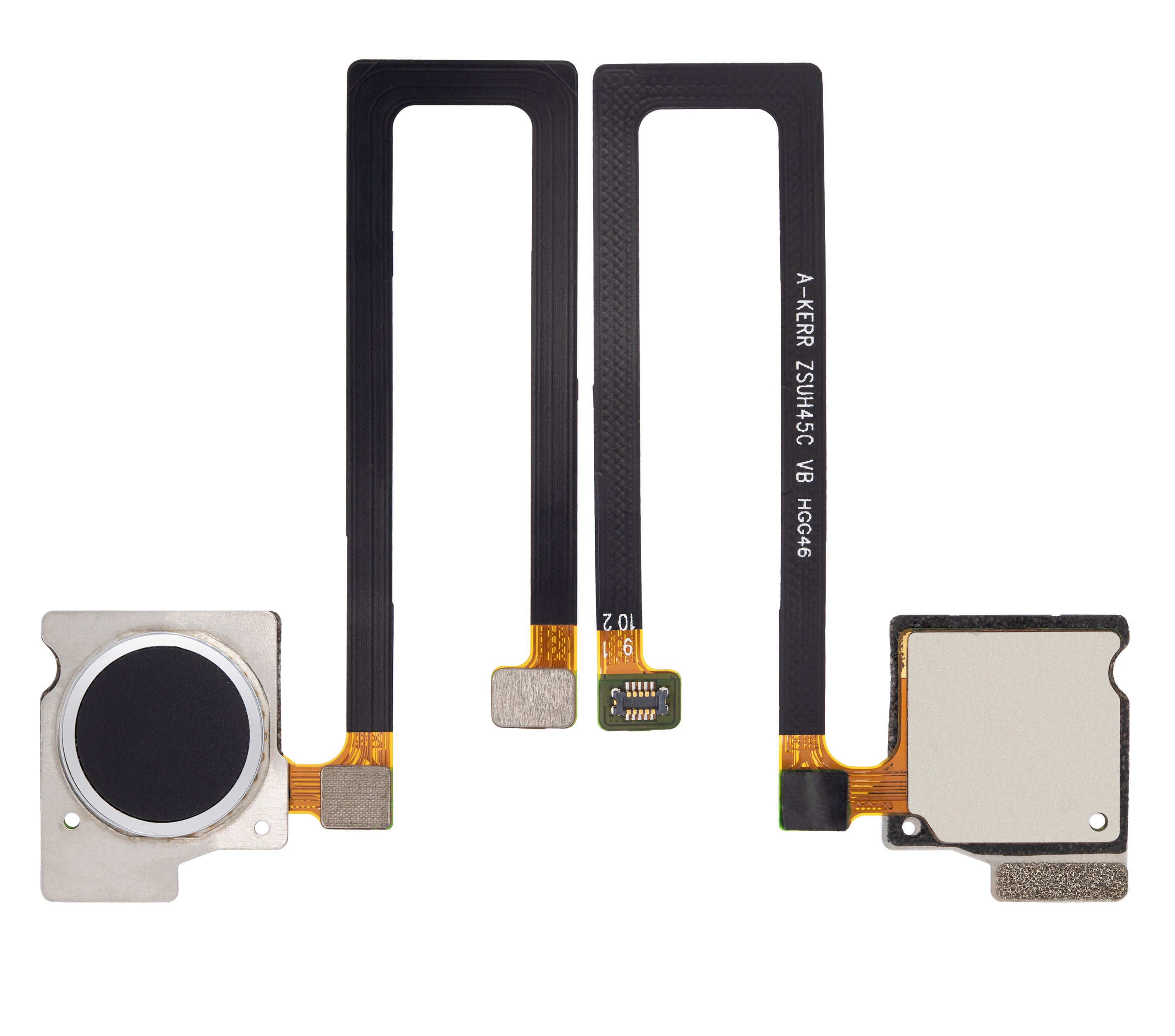 Home Button with Flex Cable for ZTE Blade Z Max (Z982) (Black)