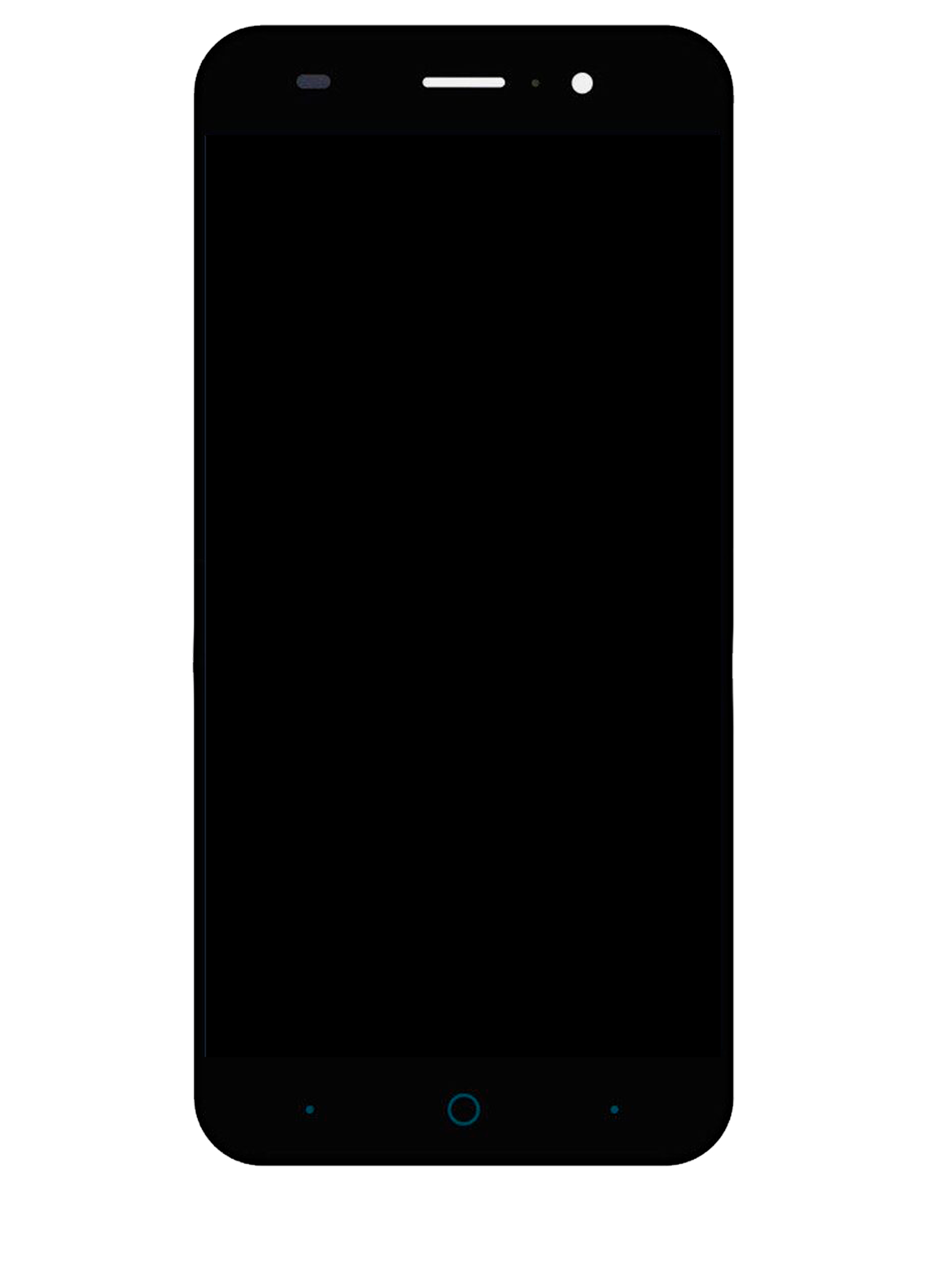 LCD-Display ohne Rahmen für ZTE Blade V6 / ZTE Blade X7 (Refurbished) (Schwarz)