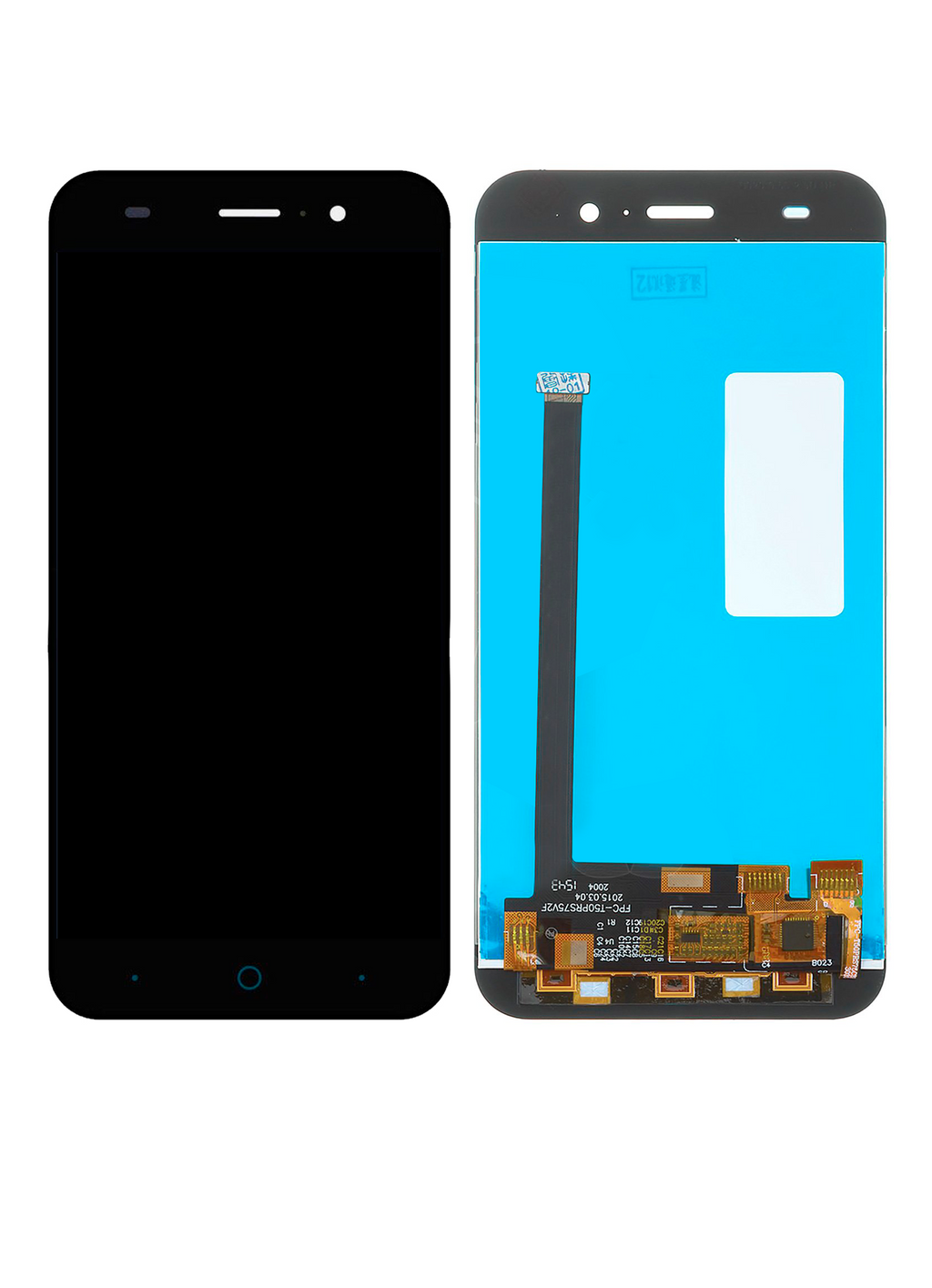 LCD-Display ohne Rahmen für ZTE Blade V6 / ZTE Blade X7 (Refurbished) (Schwarz)