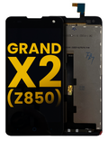 LCD Display without Frame for ZTE Grand X2 (Z850) (Refurbished) (Black)