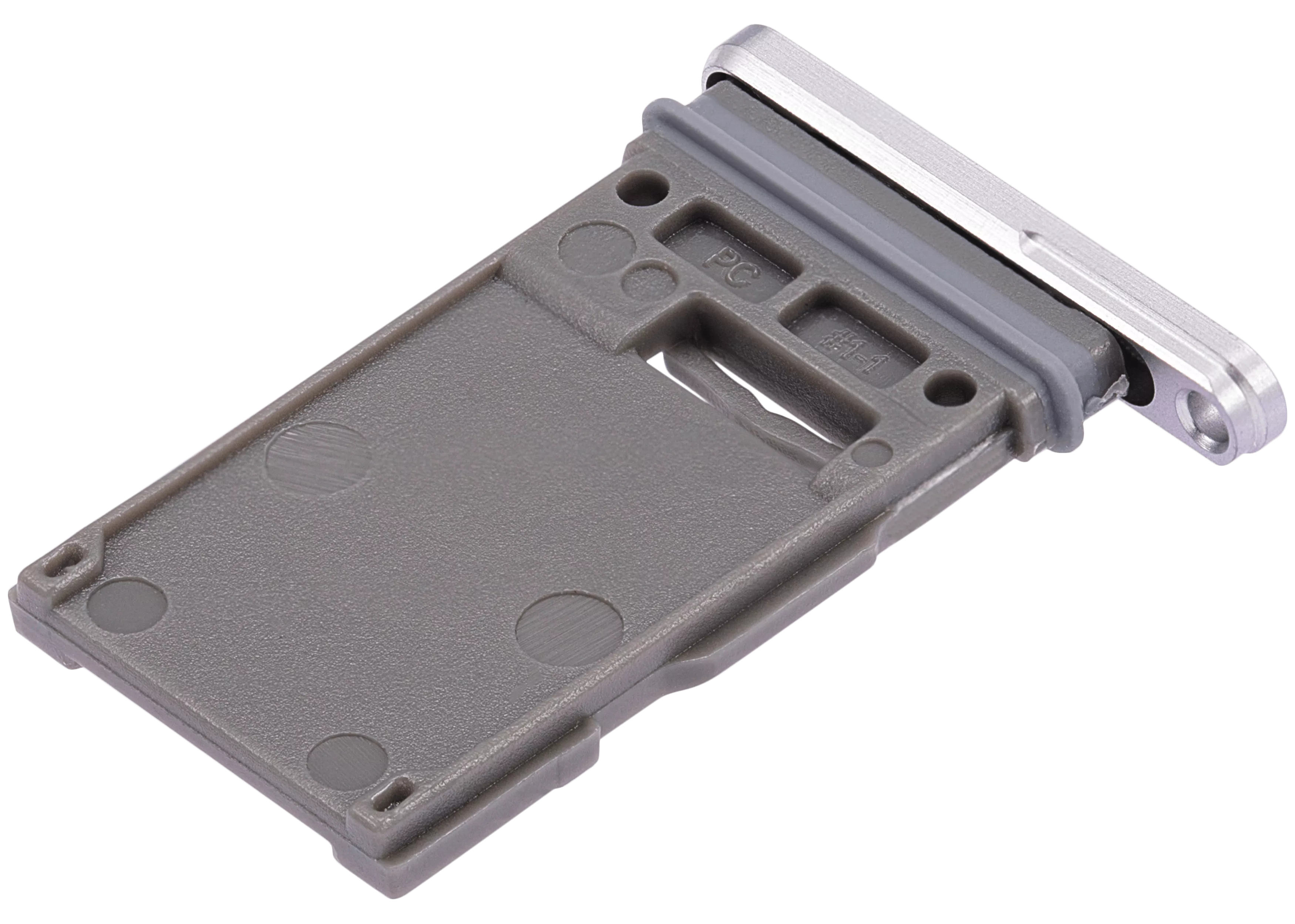 Einzel-SIM-Kartenträger für Samsung Galaxy Z Fold 3 5G (Phantom Silver)