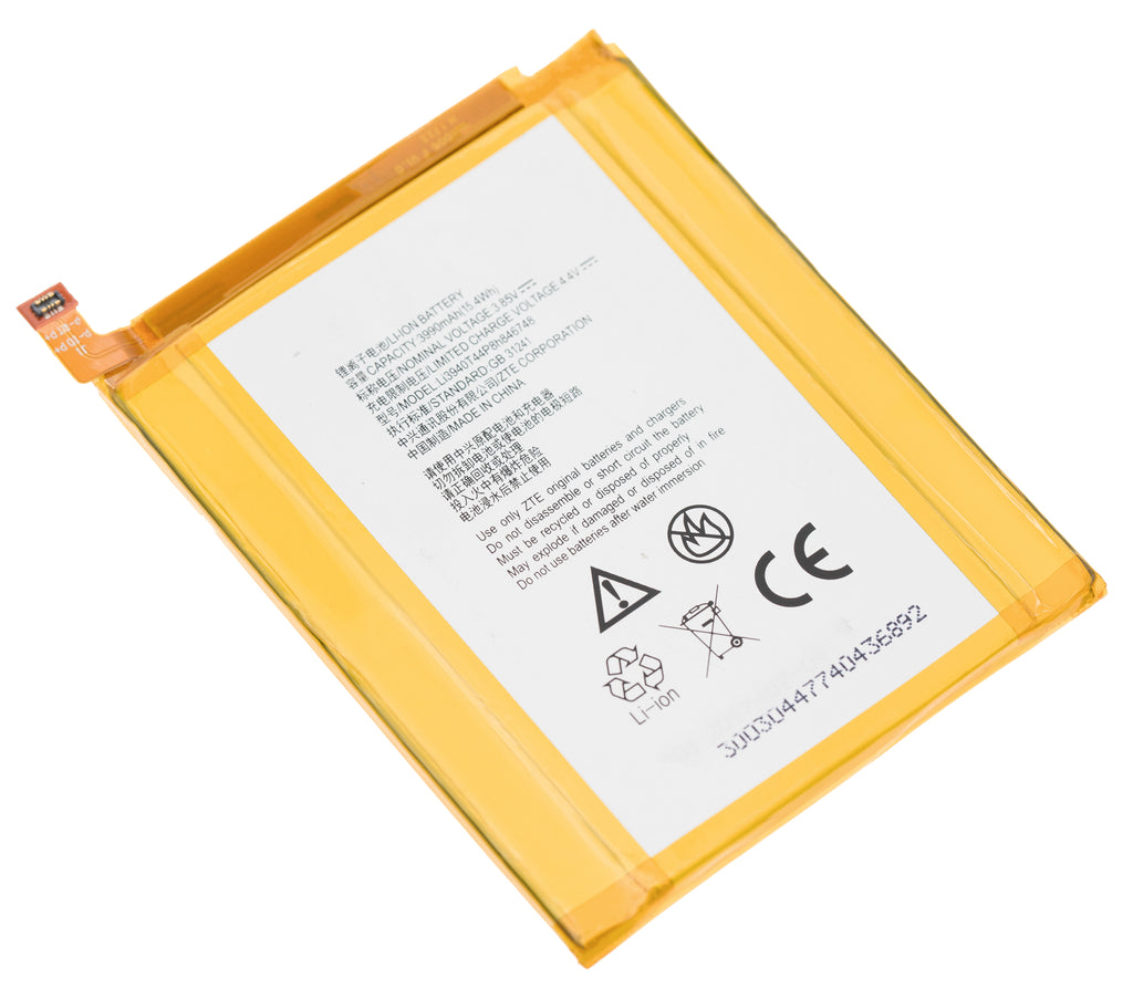 Ersatzakku für ZTE Max XL (N9560) / ZTE Blade Max 3 (Z986) (Li3940T44P8H846748)