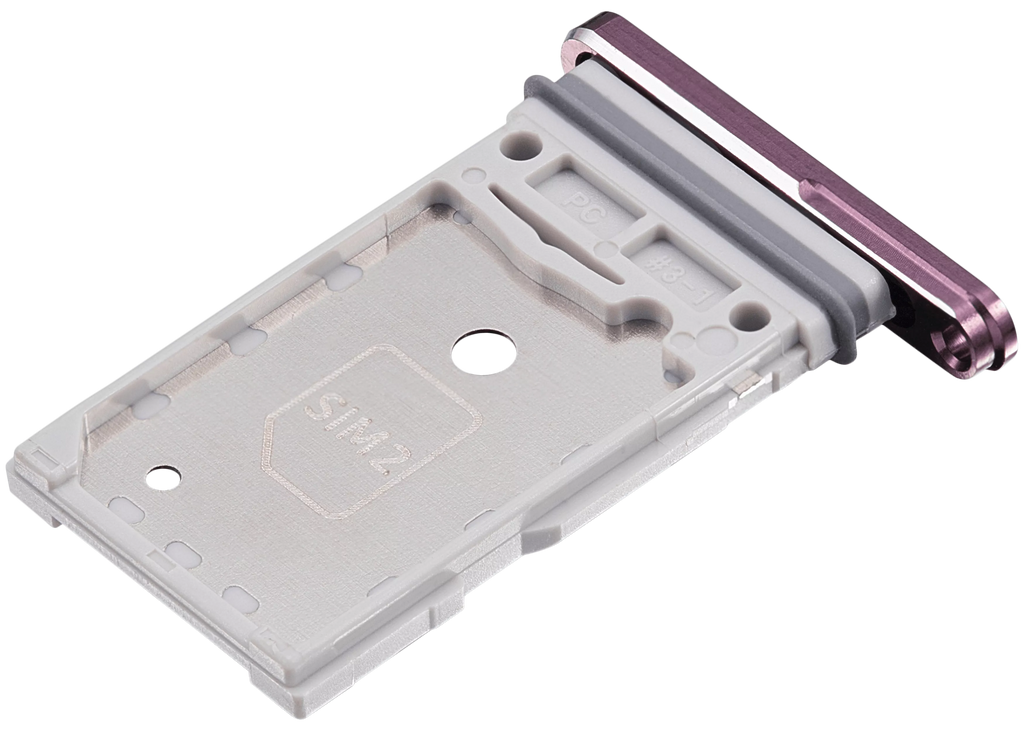Dual SIM Card Tray for Samsung Galaxy Z Fold 4 (F936) (Burgundy)